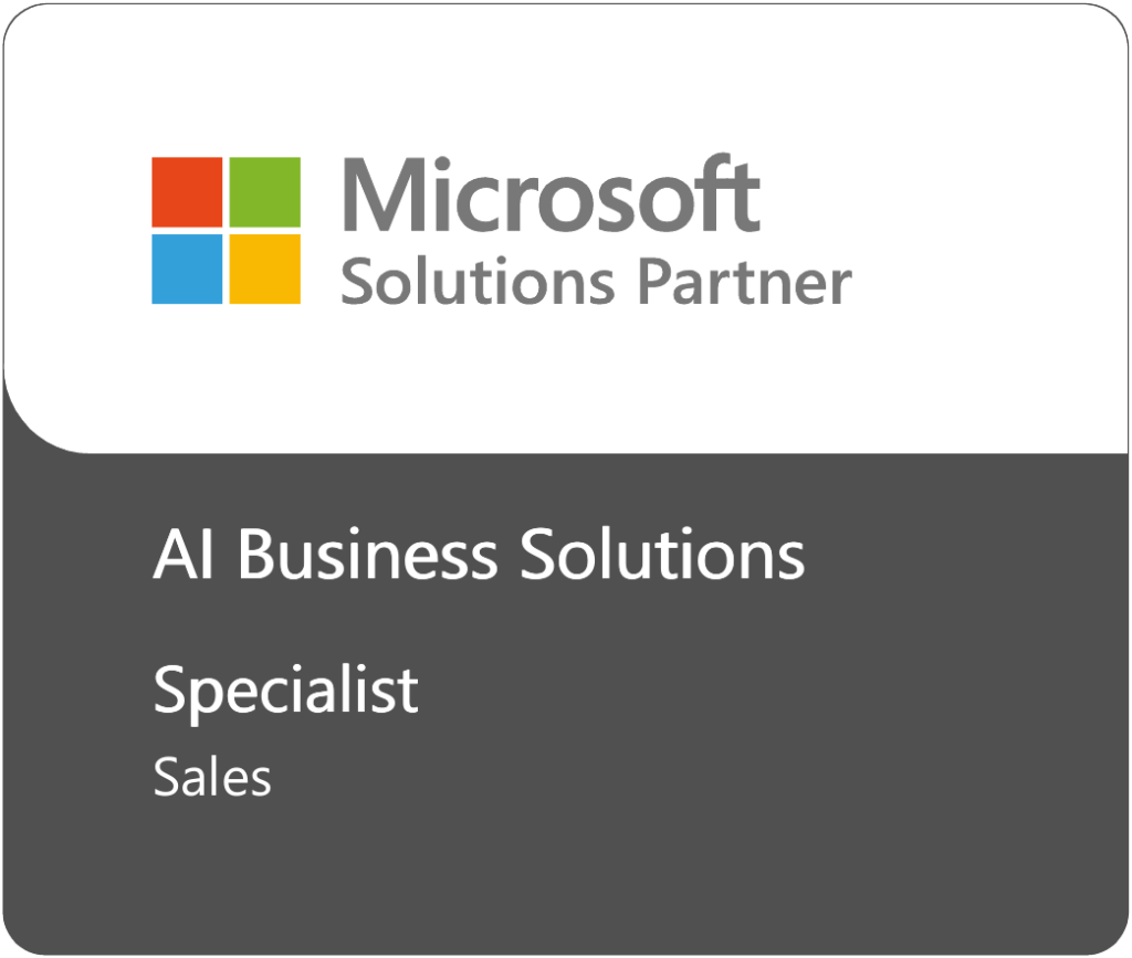 Microsoft Solutions Partner - AI Business Solutions; Specialist in Sales